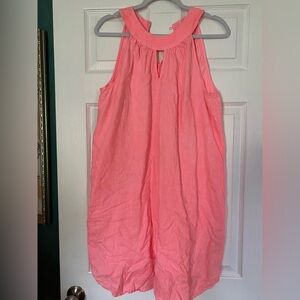 C&C California neon Pink Linen dress/ tunic